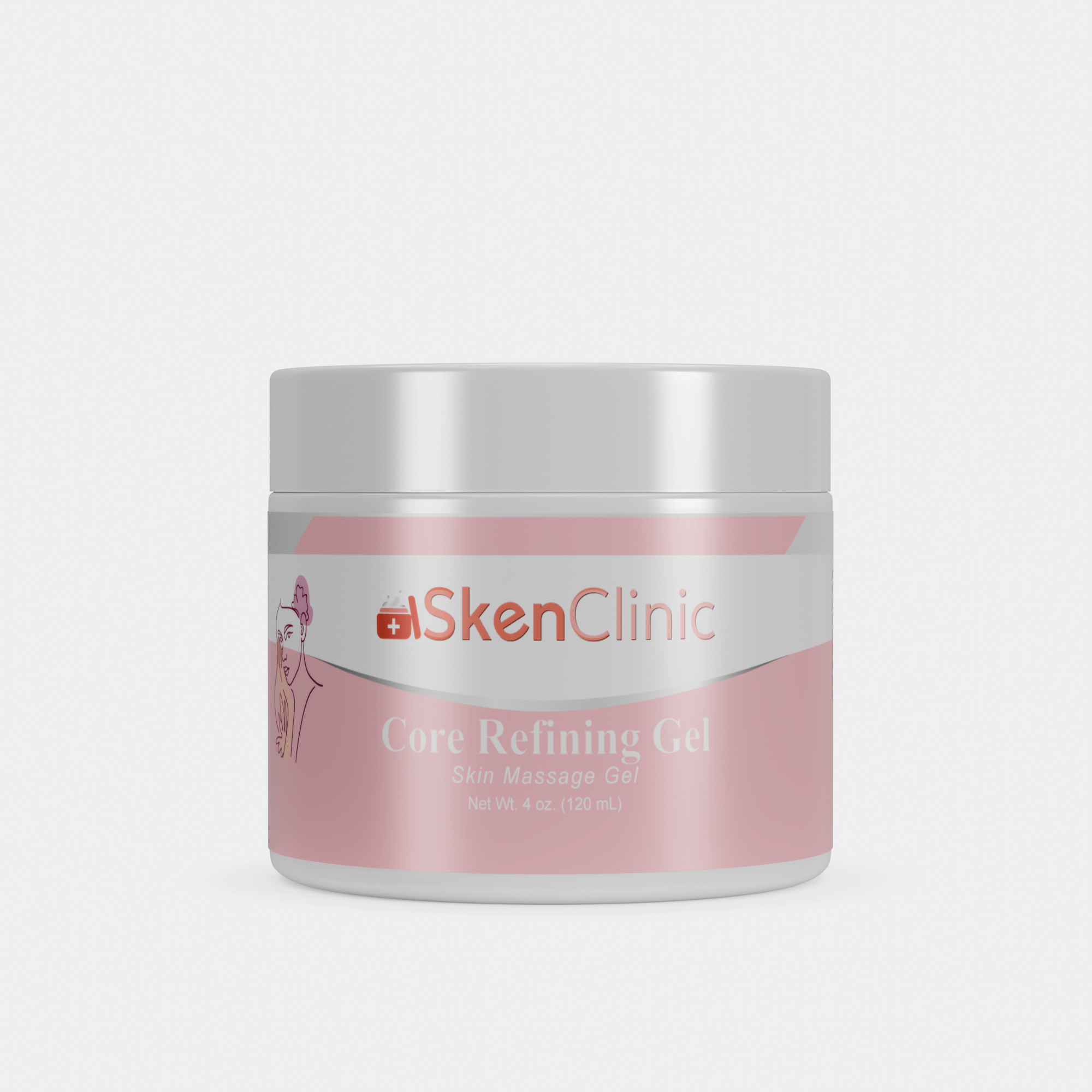 Core Refining Gel in a sleek tube, formulated for pore minimization and skin clarity.